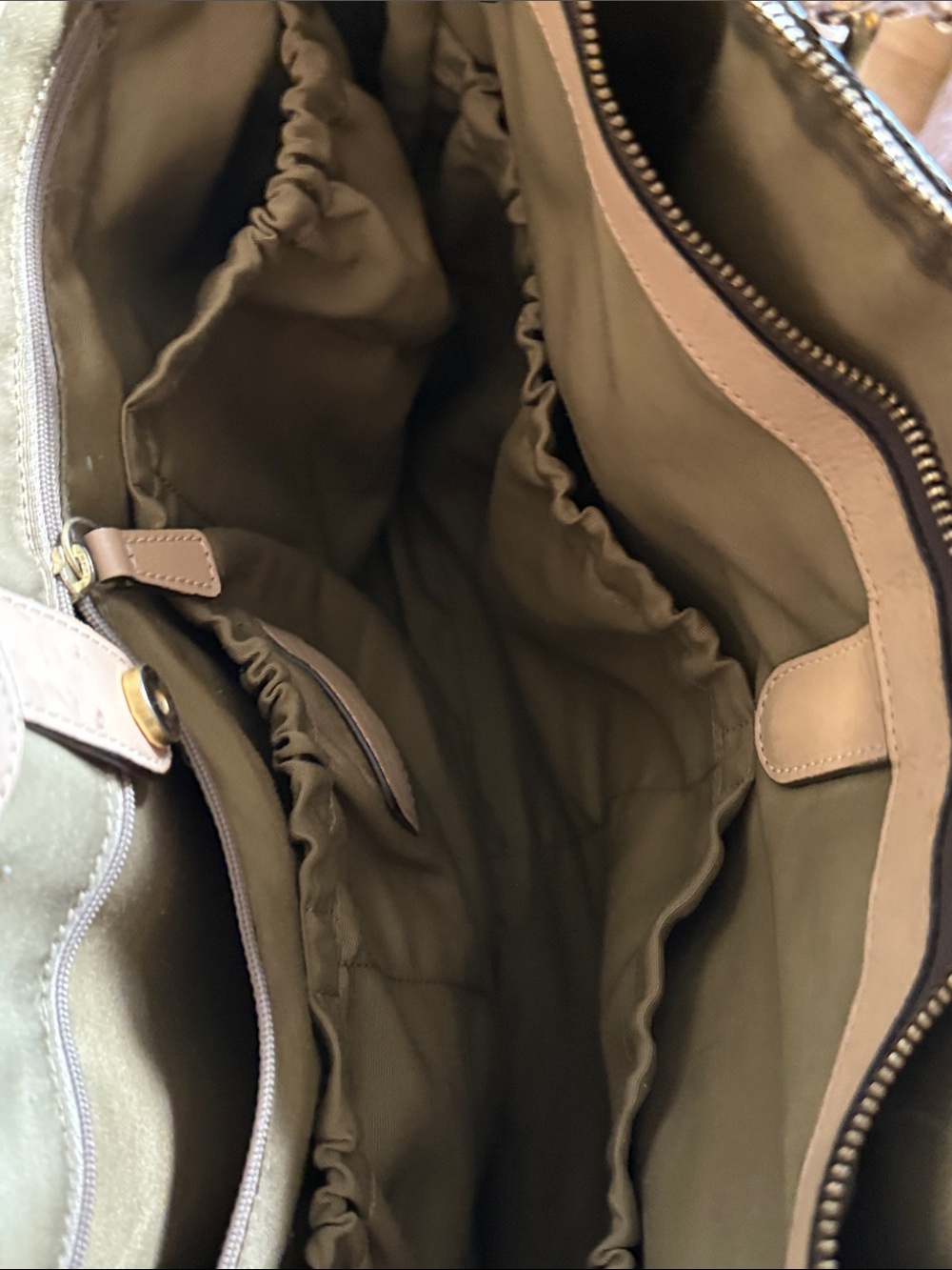 Coach Signature Utility Diaper Bag with Tan Trim - Picture 8 of 9